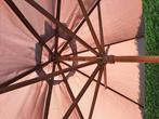 Parasol met hoes, Tuin en Terras, Parasols, Ophalen, Gebruikt