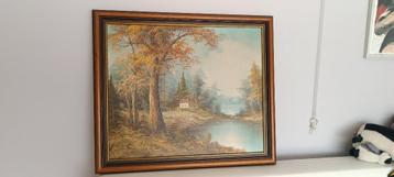 Oil Painting on canvas, by American Artist J.L.Harding beschikbaar voor biedingen