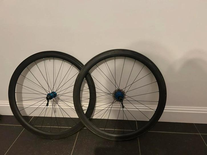 3 paar fietswielen, Fietsen en Brommers, Fietsonderdelen, Gebruikt, Racefiets, Wiel, Ophalen