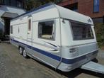 Fendt Diamant 590 G,5/2006,4 slp/vast bed,vrtent,AIRCO,MOVER, Caravans en Kamperen, Caravans, Rondzit, Particulier, Ringverwarming