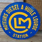 panneau d'affichage émaillé Construction Lilloise Moteurs, Enlèvement ou Envoi, Comme neuf, Panneau publicitaire