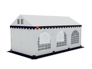 PARTY TENT wit/blauw - 3 x 6 meter beschikbaar voor biedingen