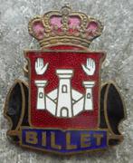 BELGIQUE: ABL / FORCE NAVALE - FREGATE BILLET - BRELOQUE, Emblème ou Badge, Marine, Envoi