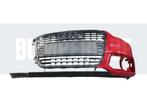 Bumper Audi A1 8X0 10-14 8X0807437 Grill Voorbumper Q3757, Auto-onderdelen, Gebruikt, -, Voor, -