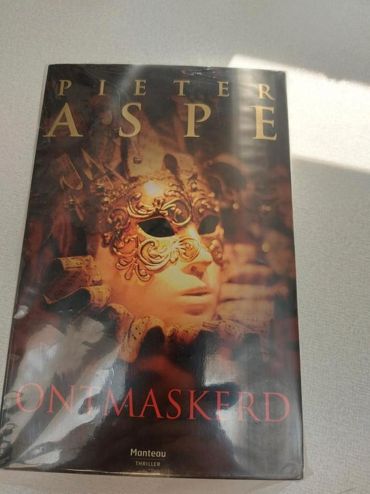 Pieter Aspe - Ontmaskerd, Boeken, Thrillers, Zo goed als nieuw, Ophalen of Verzenden