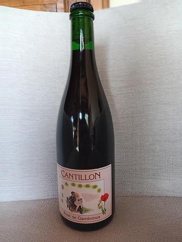 cantillon - rosé de Gambrinus 2021- 75 cl  beschikbaar voor biedingen