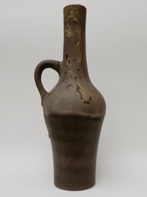 Beau vase vintage en céramique - Fat Lava - Allemagne - 60s, Antiquités & Art, Curiosités & Brocante, Enlèvement ou Envoi