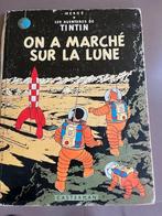 Tintin On A Marche sur la Lune, Une BD, Enlèvement, Utilisé, Herge