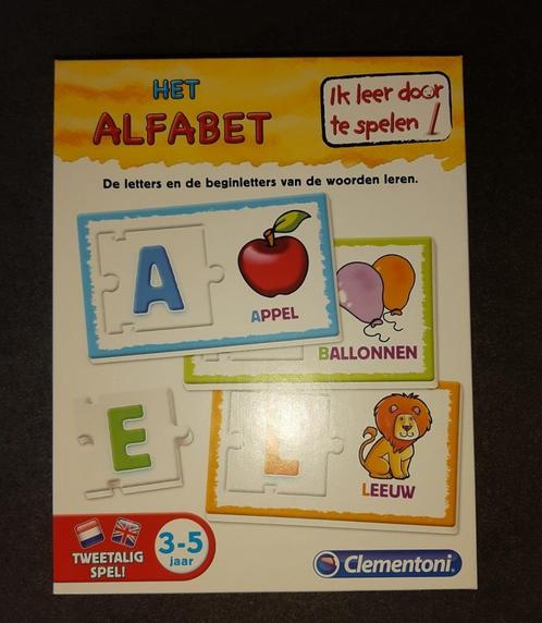 Clementoni - Het alfabet, Kinderen en Baby's, Speelgoed | Educatief en Creatief, Nieuw, Taal en Lezen, Ophalen of Verzenden