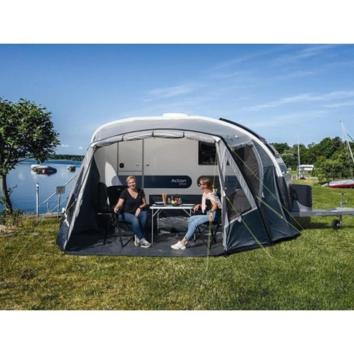 Reimo voortent AIR voor Adria Action 361, Caravans en Kamperen, Caravans, Particulier, Adria, Ophalen
