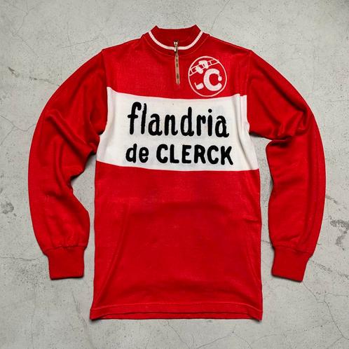 Flandria-De Clerck 1969 koerstrui wielertrui, Fietsen en Brommers, Fietsaccessoires | Fietskleding, Ophalen of Verzenden