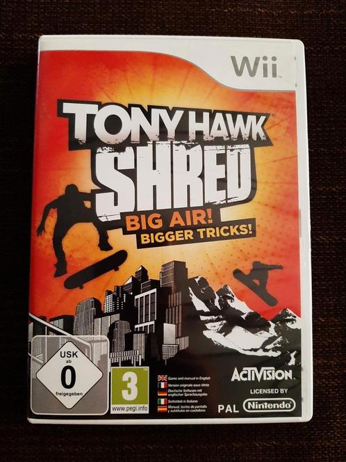 Wii Tony Hawk - shred (compleet CIB) game spelletje, Games en Spelcomputers, Games | Nintendo Wii, Nieuw, Ophalen of Verzenden