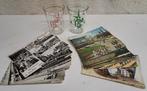 Expo 58 collectie postkaarten en 2 glaasjes., Verzamelen, Overige typen, Ophalen