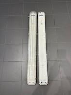 2 TL lampen bakken van Phillips, Ophalen, Zo goed als nieuw, Minder dan 50 watt, Armatuur