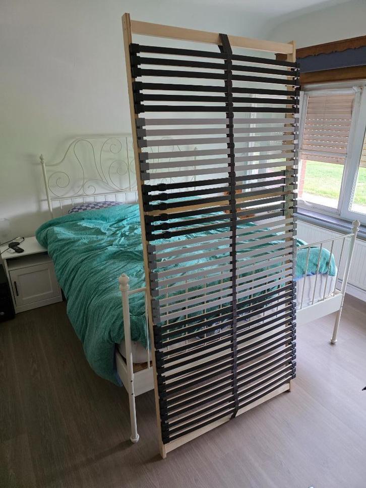 Nieuwe Ikea LEIRSUND Lattenbodem, Huis en Inrichting, Slaapkamer | Matrassen en Bedbodems, Nieuw, Bedbodem, 90 cm, 200 cm, Eenpersoons