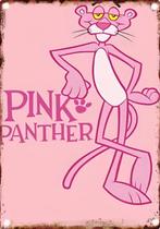 Reclamebord vintage Pink Panther - mancave poolhouse nieuw, Ophalen of Verzenden, Nieuw, Reclamebord