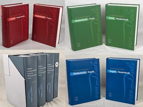 4 complete sets Van Dale (vertaal)woordenboeken NL,FR,D,ENG, Boeken, Woordenboeken, Gelezen, Nederlands, Van Dale, Ophalen of Verzenden