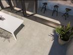 terras tegels tilestone arc smoke 80x80x2. 65m2, Ophalen, Nieuw