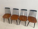 Vier vintage stoelen jaren 60, Ophalen, Gebruikt, Vintage, Vier