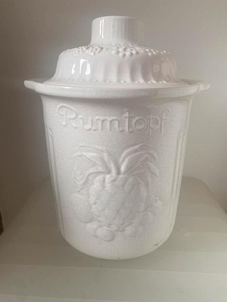 Vintage Rumtopf Scheurich, Antiek en Kunst, Antiek | Keramiek en Aardewerk, Ophalen of Verzenden