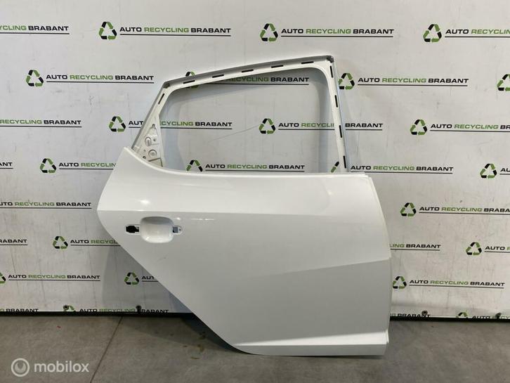 Portier Rechts Achter Seat Ibiza 6J ORIGINEEL  6J4833056, Auto-onderdelen, Carrosserie, Deur, Seat, Achter, Rechts, Gebruikt, Ophalen of Verzenden