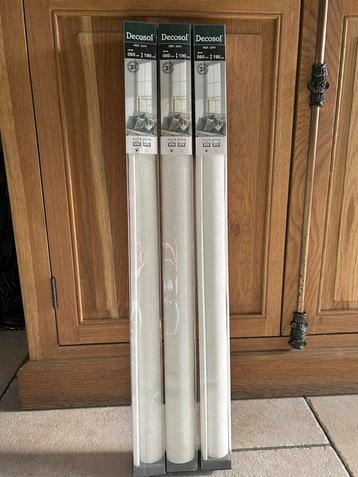 3 nouveaux volets roulants Decosol, Neuf, Crème, Enlèvement ou Envoi, 150 à 200 cm