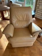 relax zetel leder, Huis en Inrichting, Zetels | Zetels, Ophalen, Gebruikt, Eenpersoons, Vintage