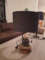 Tafellamp voet boek hond, Ophalen, Zo goed als nieuw, Hout