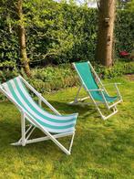 strandstoelen, Jardin & Terrasse, Chaises de jardin, Bois, Enlèvement, Utilisé, Pliant