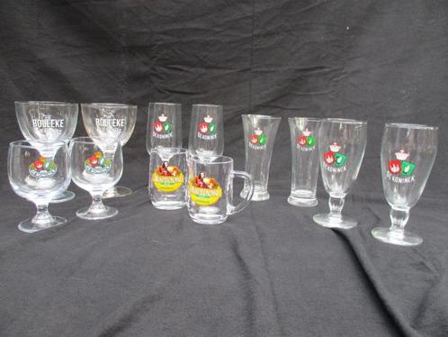 Verzameling De Koninck glazen zie beschrijf, Verzamelen, Glas en Drinkglazen, Nieuw, Bierglas, Ophalen
