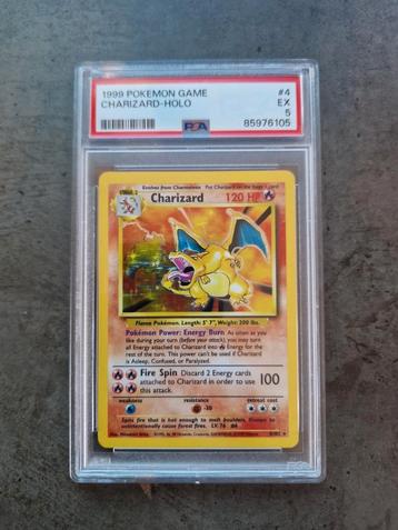 Kit de base Charizard PSA 5