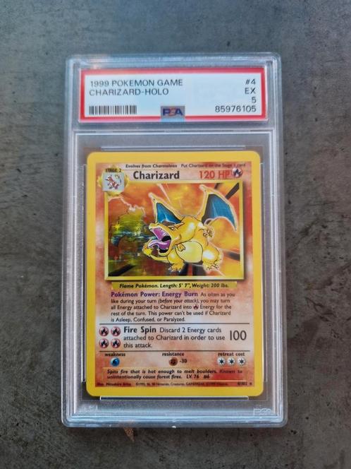 Kit de base Charizard PSA 5, Hobby & Loisirs créatifs, Jeux de cartes à collectionner | Pokémon, Comme neuf, Enlèvement ou Envoi