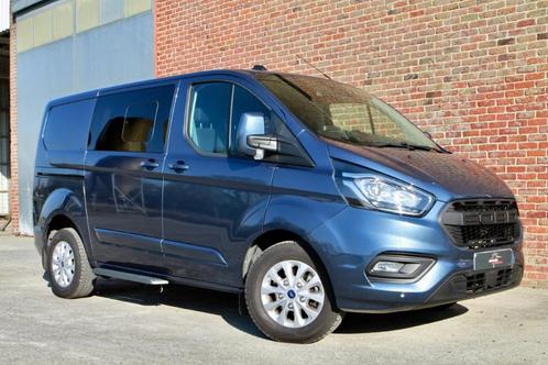 Ford Transit Custom L1 6 zitplaatsen Limited  - BTW aftrekb., Auto's, Ford, Bedrijf, Lease, Transit, Adaptive Cruise Control, Airbags
