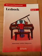 Hal Leonard Lesboek piano deel 2, 3 en 5, Boeken, Muziek, Ophalen of Verzenden, Gelezen, Instrument
