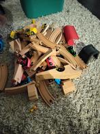 Treinset houten sporen lillabo ikea, Kinderen en Baby's, Speelgoed | Houten speelgoed, Ophalen