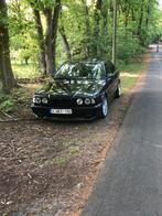 Bmw e34 525i m pack met lpi, Auto's, Achterwielaandrijving, Zwart, Zwart, Leder