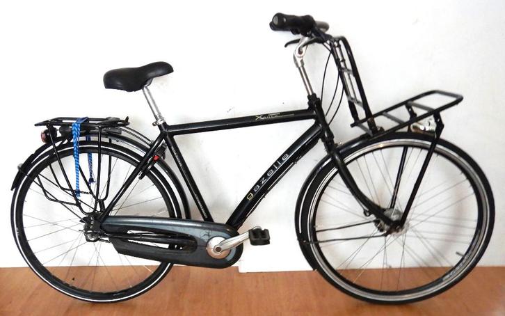 Herenfiets Gazelle (fiets is beschikbaar), Vélos & Vélomoteurs, Vélos | Hommes | Vélos pour homme, Utilisé, Gazelle, 53 à 57 cm