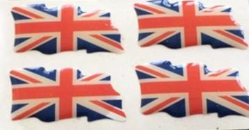 Union Jack stickers Classic Mini. beschikbaar voor biedingen