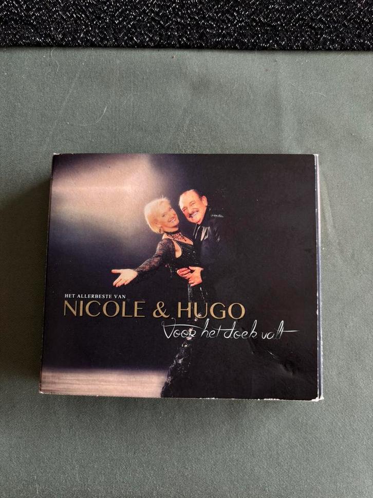 Nicole & Hugo - Voor het doek valt - gesigneerd, Cd's en Dvd's, Cd's | Hardrock en Metal, Zo goed als nieuw, Boxset, Ophalen of Verzenden
