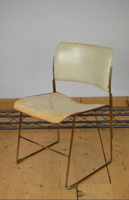 Chaise David Rowland en métal, années 1960, Maison & Meubles, Chaises, Utilisé, Une, Métal, Enlèvement