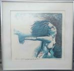 Lithographie signe Paul de cocker 75, Antiek en Kunst, Ophalen of Verzenden