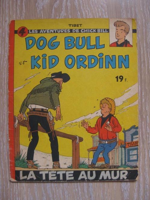 Chick Bill "Dog Bull & Kid Ordinn" "La tête au mur" Ed.O 195, Boeken, Stripverhalen, Gelezen, Eén stripboek, Ophalen of Verzenden