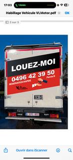 Verhuur, alle soorten auto's, bestelwagen op La Louvière
