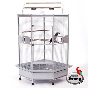 Papegaaienkooi Villa Erica Hamerslag Parelwit nu met 10% kor beschikbaar voor biedingen