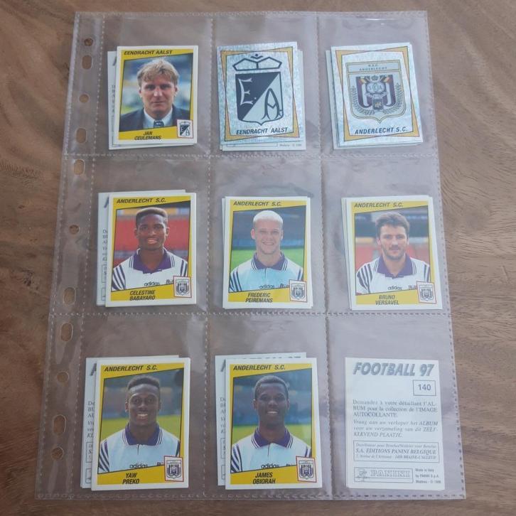 Panini Football 1997 stickers, Verzamelen, Stickers, Nieuw, Sport, Ophalen of Verzenden