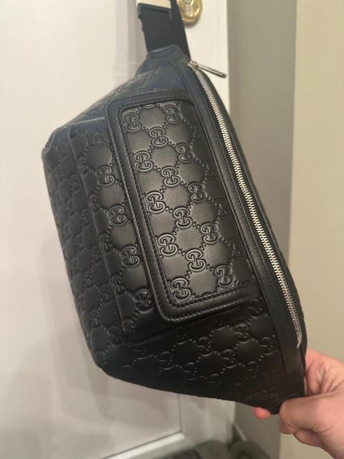 Gucci jumbo belt bag nieuw, Handtassen en Accessoires, Tassen | Schoudertassen, Nieuw, Overige merken, Zwart, Leer, Ophalen