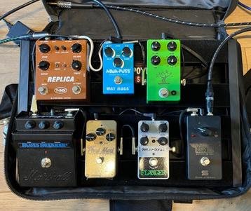 Pedalboard « John Mayer Trio » Replica, Enlèvement ou Envoi, Comme neuf, Distortion, Overdrive ou Fuzz