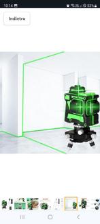 12 groene lijnen laser, Doe-het-zelf en Bouw, Nieuw, Afstand, Ophalen