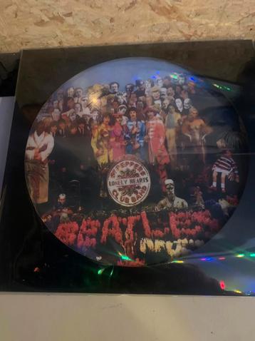 Sgt. peppers lonely heartclubband Lp print on disc beschikbaar voor biedingen