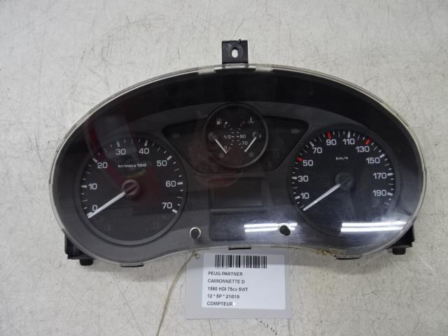 KM TELLER Peugeot Partner Tepee (7A / B/C/D/E/F/G/J/P/S), Auto-onderdelen, Dashboard en Schakelaars, Peugeot, Gebruikt